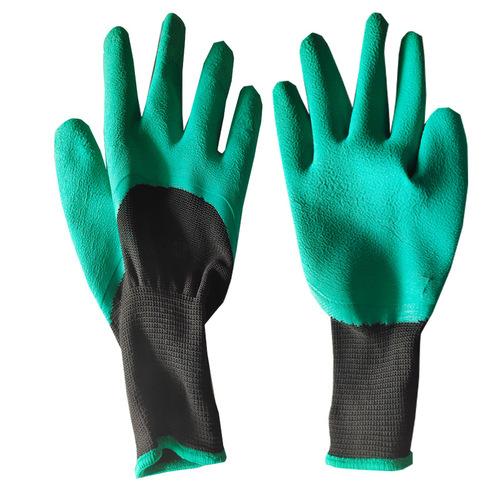 Paw Gardening Gloves, Garden Stab Resistant Glue for Working, Garden Nylon Dip Agricultural Digging Gloves Wholesale
