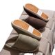 Non-slip Cotton Slippers Women's Autumn Couple's Home Room Velvet Warm Moon Shoes for the Elderly