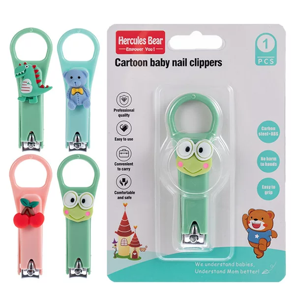 Only for foreign trade infant cartoon nail clippers stainless steel baby nail clippers nail clippers infant nail clippers
