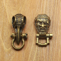 Đồng thau mới EDC nam cá tính sinh tồn ngoài trời dây ô vòng tay cặp đôi dây đeo tay DIY móc khóa trang sức móc khóa