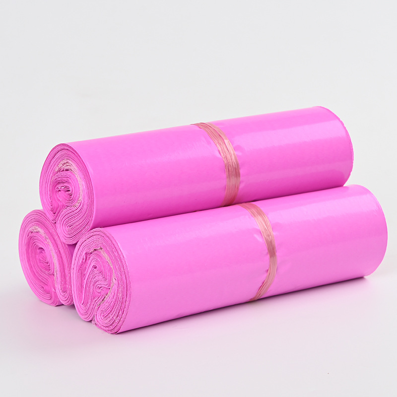 Color Express bolsa engrosada bolsa de embalaje expreso logística grande bolsa de embalaje negro impermeable bolsa de embalaje de plástico al por mayor