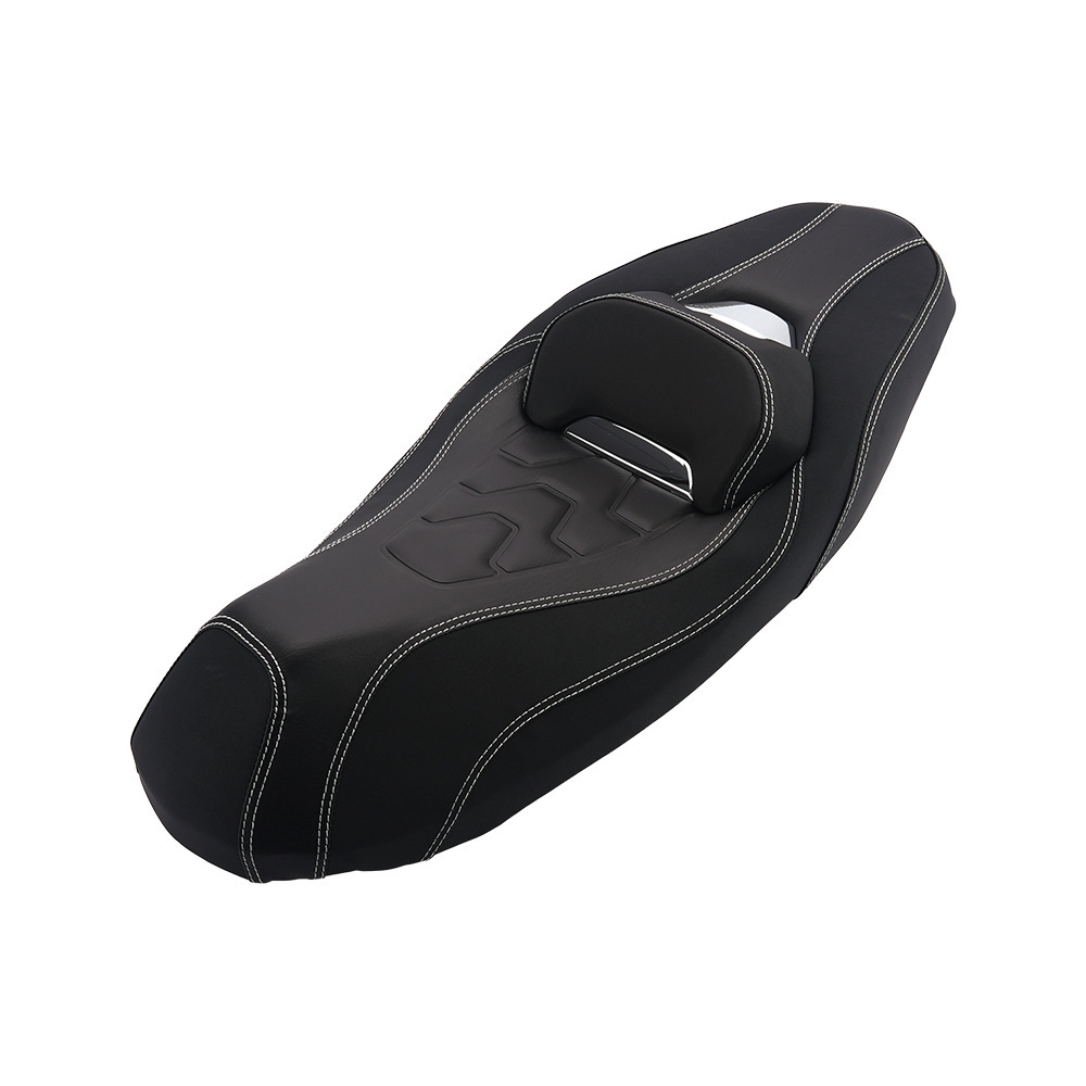 Suitable for 20-24 Models of Yamaha Nmax155 Motorcycle Modified Seat Cushion, Thickened Waterproof Lumbar Support Seat Package Assembly