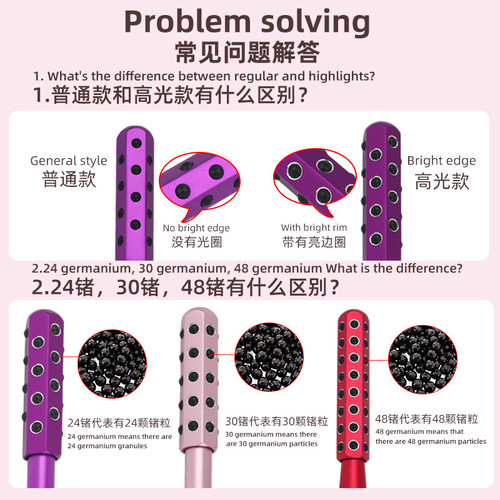 Facial massage beauty stick best-selling facial massager lifting beauty stick face slimming roller gold stick