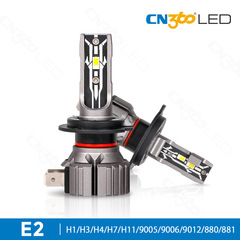 cn360 E2 50 ワット車 LED ヘッドライトプラグイン近遠ビーム統合ライト H4H7H11 ハイライトヘッドライト