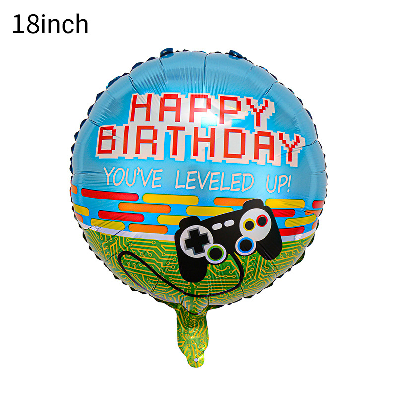 Gamepad Película de aluminio Globos de papel de aluminio al por mayor Globos de modelado de dibujos animados Decoración de fiesta de cumpleaños Globos al por mayor