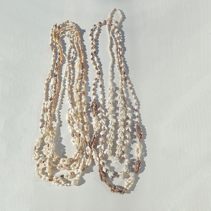 Conchas naturales pulsera caracoles collar diy joyas de chicas hechas a mano puestos de mercado nocturno regalos características pulseras