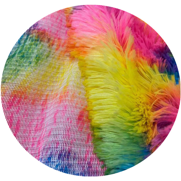 40 lana de estilo de mar de tela de tejido de peluche colorido tejido de peluche tejido de nido de gato mascota textil hogar ropa