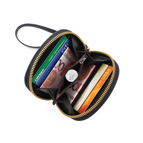 Ladies Wallet, Cute Short Zipper Purse, Cross-Border Money Clip, Fresh Style Korean Women's Wallet