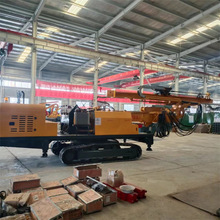 挖机光伏引孔机 挖改潜孔钻机 矿山隧道履带钻车 露天岩石开采钻