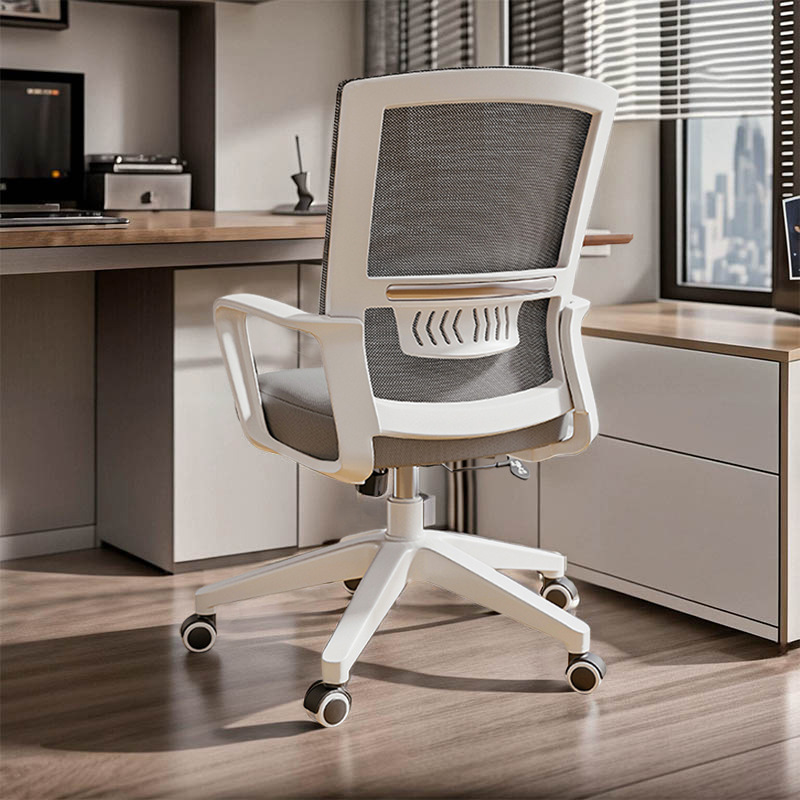 Asiento de oficina Silla de oficina Rueda universal Silla de computadora Silla de respaldo Silla giratoria sedentaria cómoda para el hogar