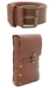 VK212BR (brown waist bag + belt