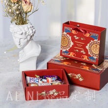 结婚礼盒喜糖盒婚礼ins风可手提抽屉盒纸盒2020新款创意糖果盒