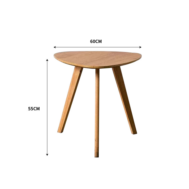 Small triangular coffee table