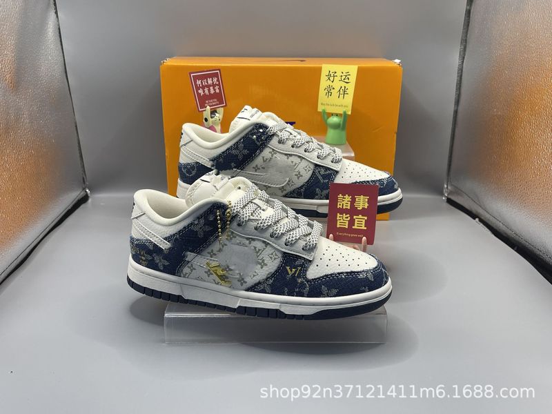 ピュアオリジナルダンクジョイントメンズシューズロートップ耐摩耗性ブルーグレーミルクホワイトモカレトロ多用途カップルスポーツカジュアルシューズトレンディ|undefined