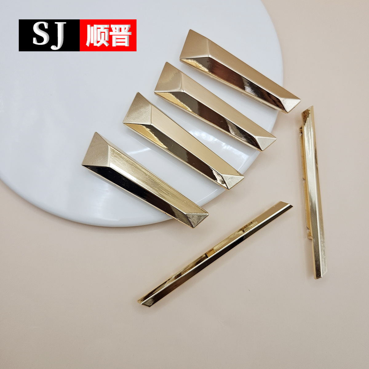 新款长条装饰扣箱包手袋鞋靴包包五金金属配件批发零售跨境