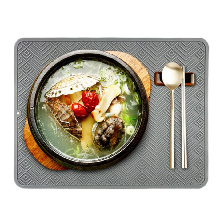 Пусковой силиконовый теплоизолирующий подкладка-дренажная подкладка для пуделя, накладка для резки доски, подушка для чая, барная подушка, обеденный стол, против горячей кастрюли подкладка