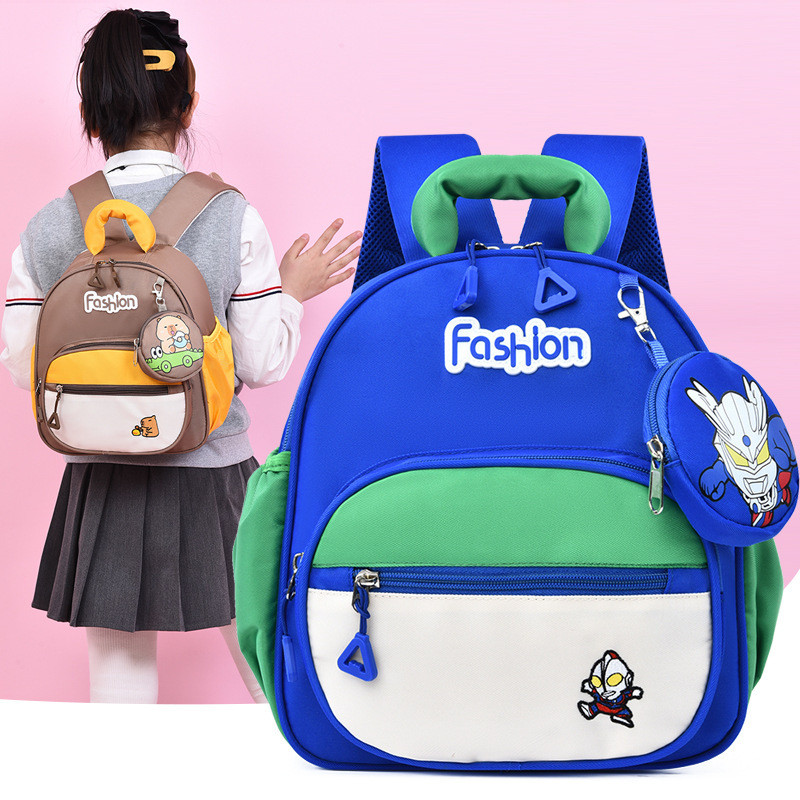 新しい幼稚園小さなスクールバッグ男の子と女の子のバックパック漫画かわいい超軽量軽量化大容量カジュアルバックパック|undefined