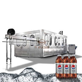 含汽碳酸饮料生产机械等压灌装设备 可乐芬达雪碧饮料灌装设备