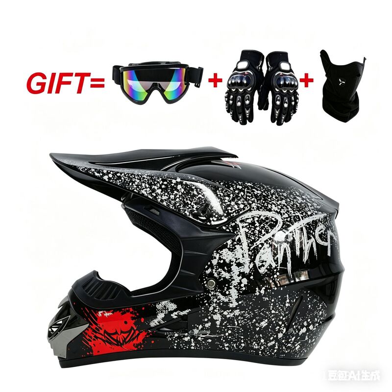 Cross-Border Off-Road Motorcycle Helmet, Summer Ultra-Light Breathable Safety Mountain Bike Racing Helmet Cross-Border Off-Road Motorcycle Helmet, Summer Ultra-Light Breathable Safety Mountain Bike Racing Helmet