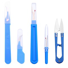 新しい糸抜きナイフセット家庭用裁縫ツールセットの糸切り工具の糸通しツール