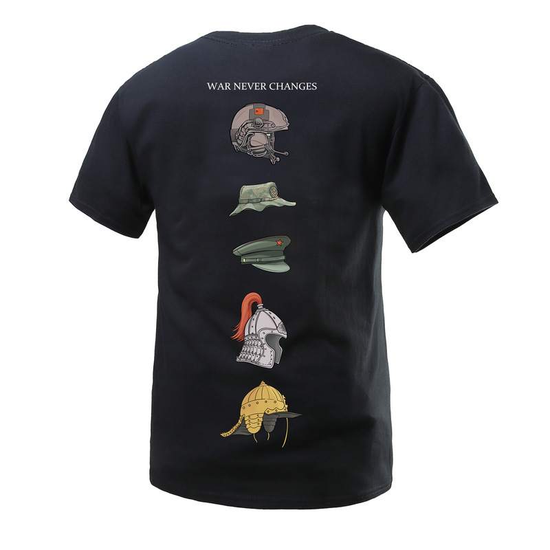 Gunchill Single National Series New T-Shirt Outdoor Short-Sleeved Summer Half-Sleeved T-Shirt Fitness