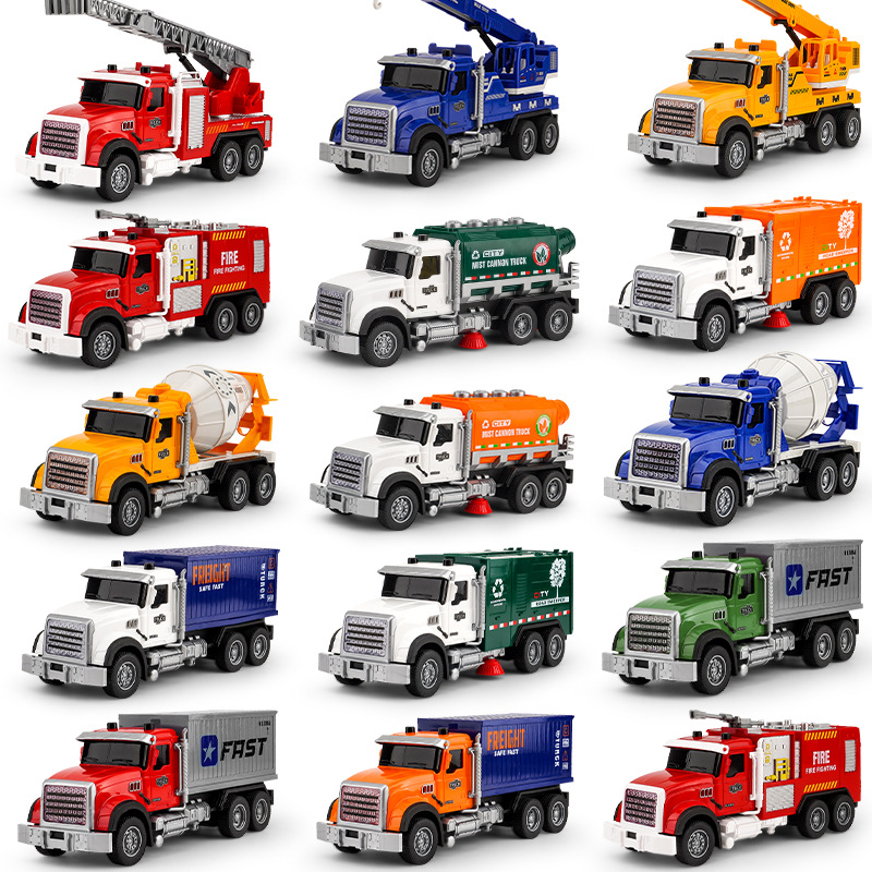 Cross-Border Southeast Asian Children's Toys Boys Simulation Large Toy Car Model Electric Car Street Stall Toys