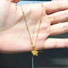Brass starry sky, pendant, necklace, fashionable jewelry
