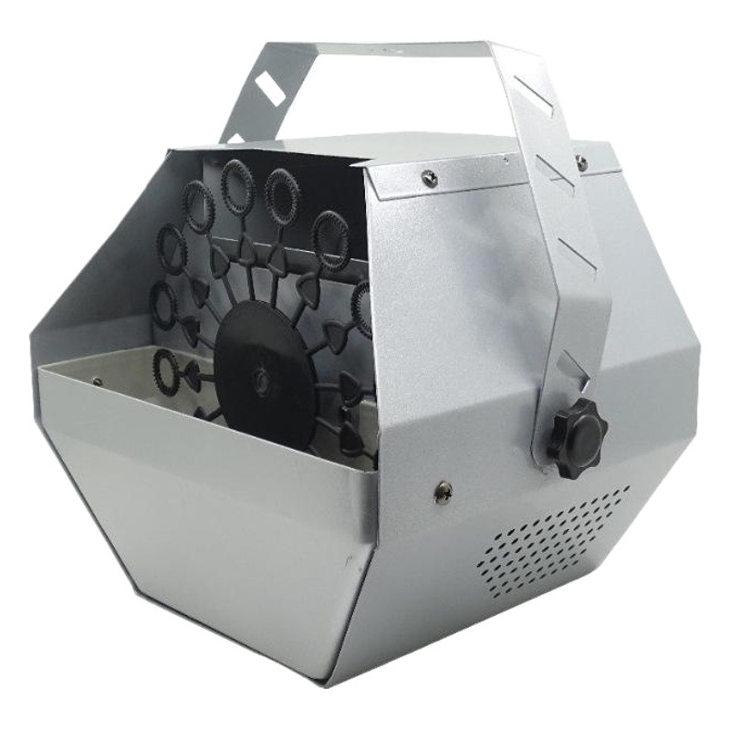 Control remoto Mini de una sola rueda pequeña máquina de burbujas de boda etapa bar rendimiento máquina de burbujas máquina de soplado de burbujas