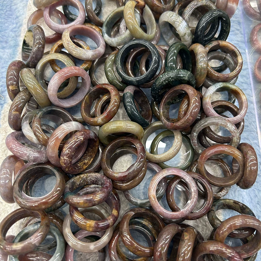 Органический агат кольцо с кристаллом, аксессуар, с самоцветом