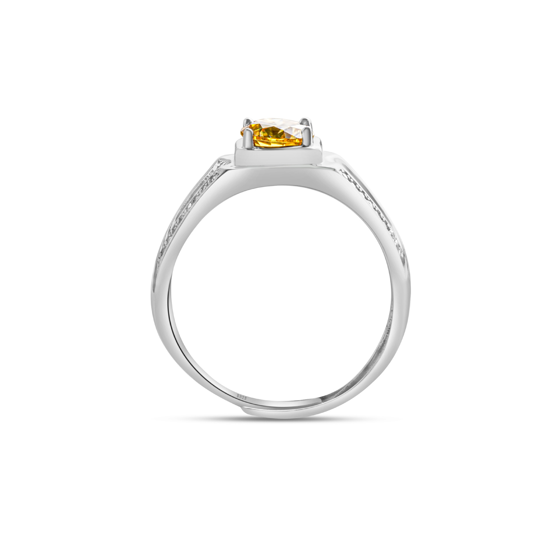 925 plata esterlina gran anillo de hombre de piedra moissan anillo masculino chapado pt950 oro atmósfera para enviar al por mayor fábrica de novio spot