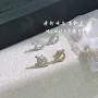 热销气质满钻欧美耳钉