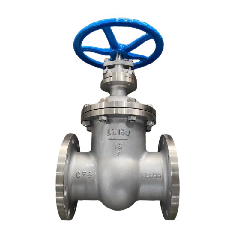 良工精工凯科沪工名工Z45W-16P不锈钢暗杆闸阀法兰开关手动耐腐蚀