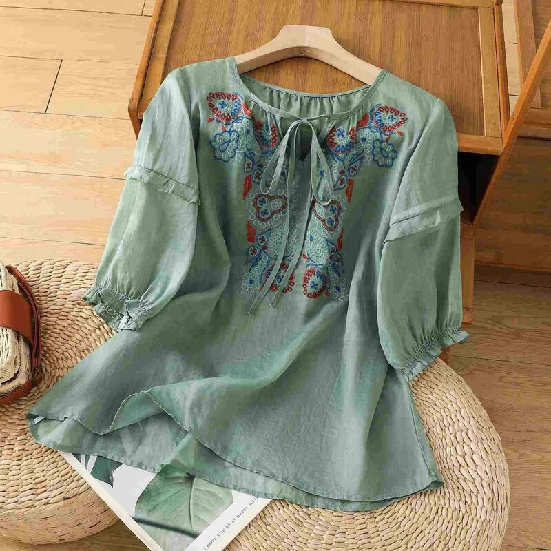 Cotton and Linen Top 340 Green Purple Caramel Color Sleeveless Regular Style Domestic First and Second-Tier Brands with Tags and Brushed Finish Cotton and Linen Top 340 Green Purple Caramel Color Sleeveless Regular Style Domestic First and Second-Tier Brands with Tags and Brushed Finish