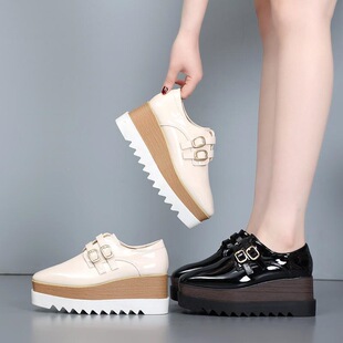 J 53210 Lace-up Platform Loafers ��ϵ�����ɸ�Ь