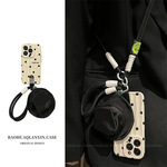 适用苹果15promax手机壳夏天批发iPhone14/13/12斜挎挂绳11高级感