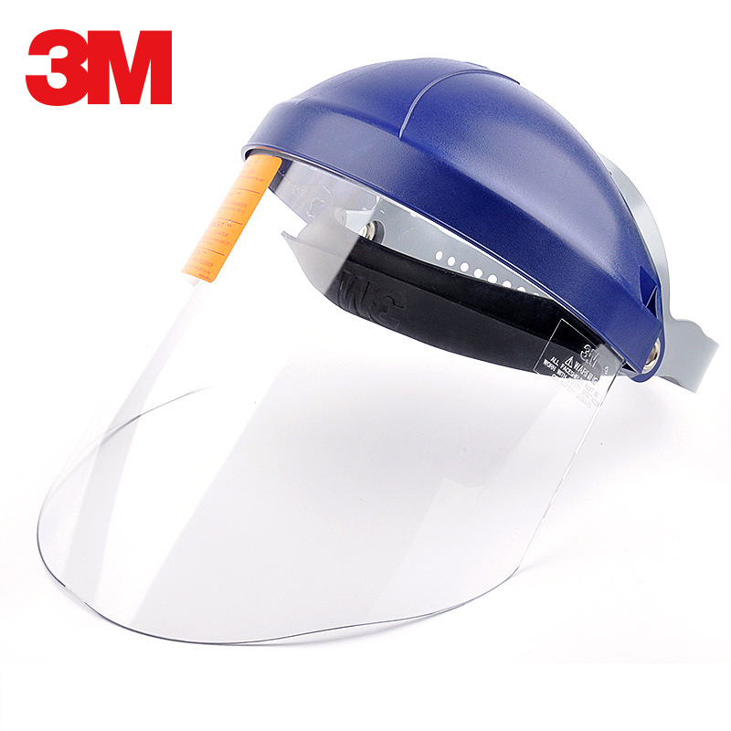 3M防护面具防冲击82701防化学液体飞溅82700聚碳酸酯组合面屏套装