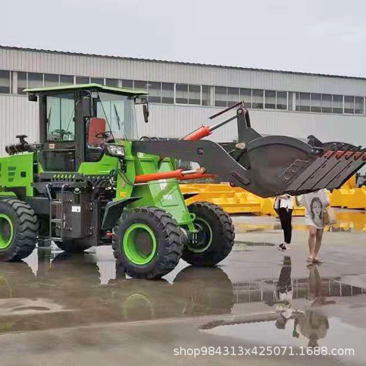 两头忙挖掘装载机铲车设备带挖斗挖沙运沙清理河道轮式两头忙批发