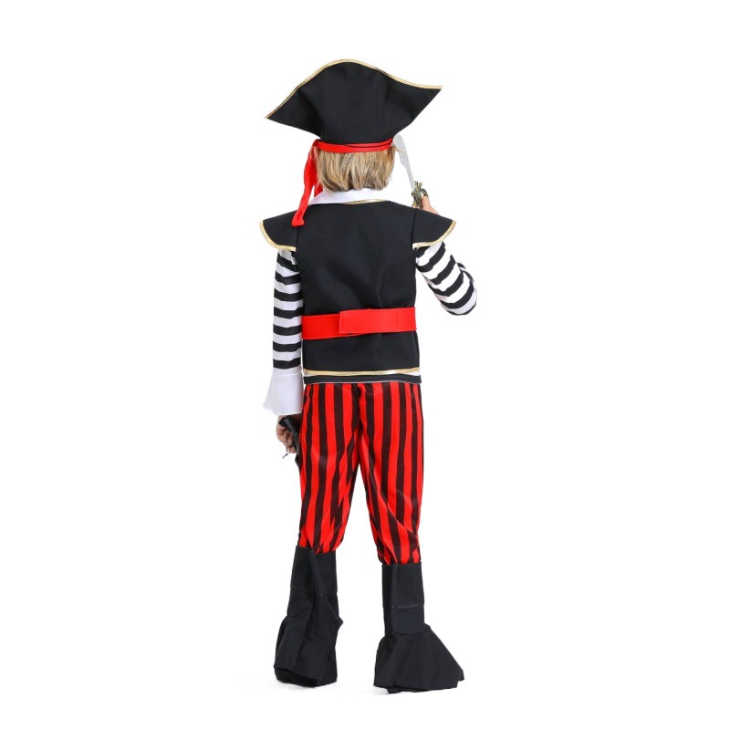 Cosplay de Halloween transfronterizo Piratas del Caribe Disfraz para niños cos disfraces de disfraces de disfraces