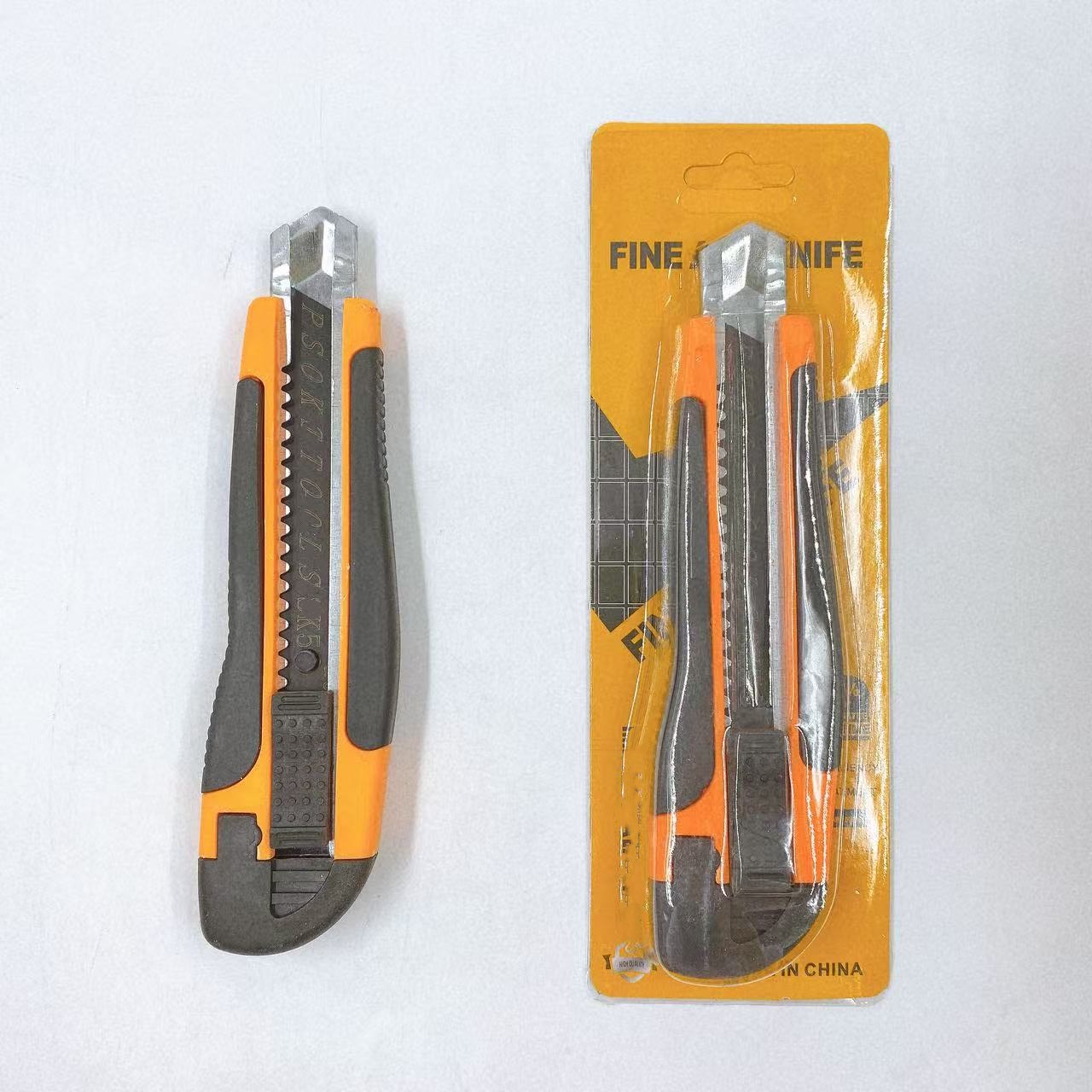 Cuchillo de arte 18mm cuchillo de papel pintado cuchillo de papel pintado cuchillo de apertura expreso cuchillo negro cuchillo de arte espeso