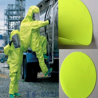 0.65mm加厚版耐磨耐穿刺荧光色阻燃防蜂服面料防蜂服布