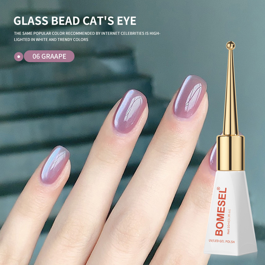 Botella de cetro, Perla de vidrio blanco de porcelana 06