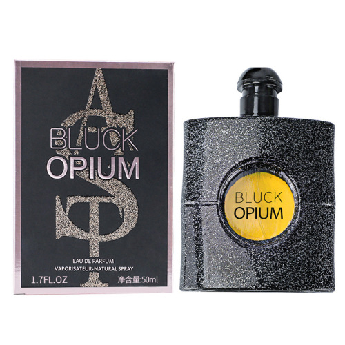 Gaffelia Black Opium Coffee Women's Perfume Student Internet Celebrity Fresh Natural Long-lasting Eau de Toilette 50ml