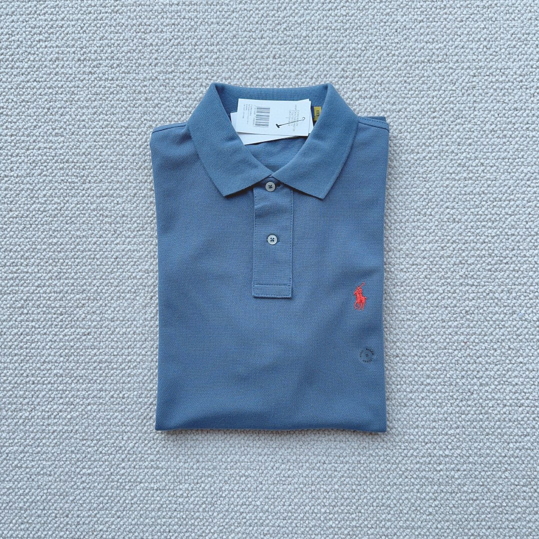 Polo Ralph Lauren Shirt Small Pony Logo Blue