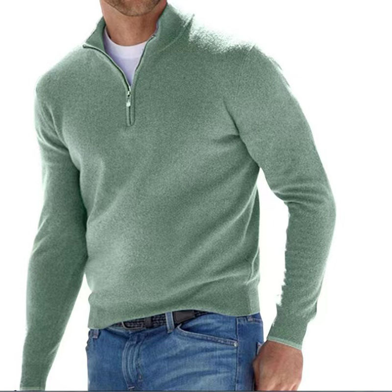 Maglione caldo da uomo a maniche lunghe SHFY 2023, vestibilità slim, maglietta da corsa_voghion.com