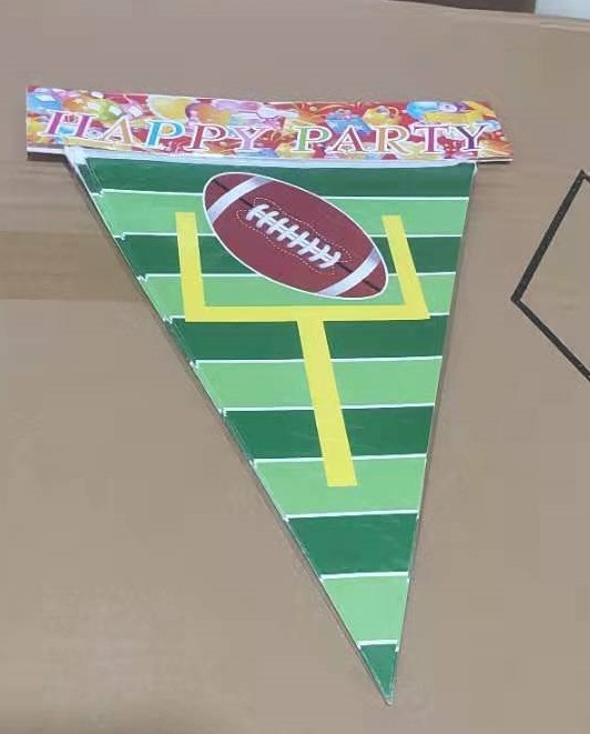 En stock rugby fútbol americano tema taza de papel cena placa Amazon decoración fiesta cumpleaños traje