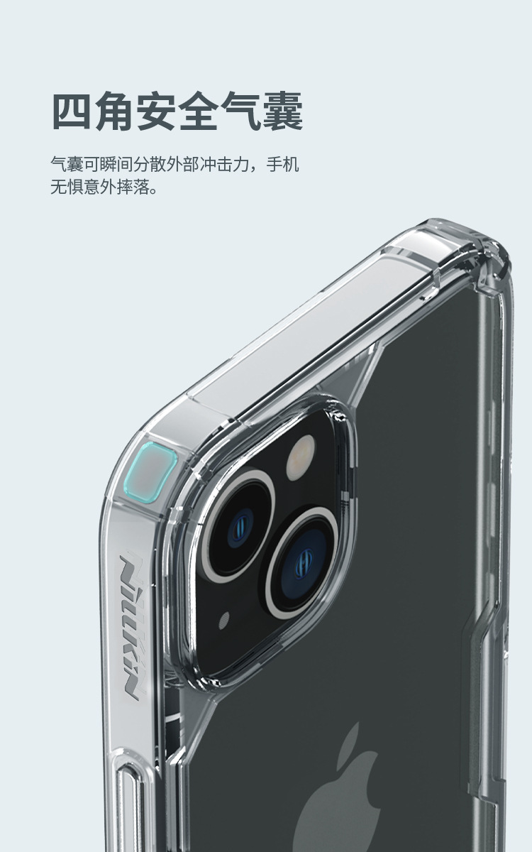 Ốp lưng trong suốt chống sốc viền dày cho iPhone 14 Pro Max — Màu sắc tự nhiên Pro-Màu xanh lam, Màu sắc tự nhiên Pro-Màu Tím chi tiết 8