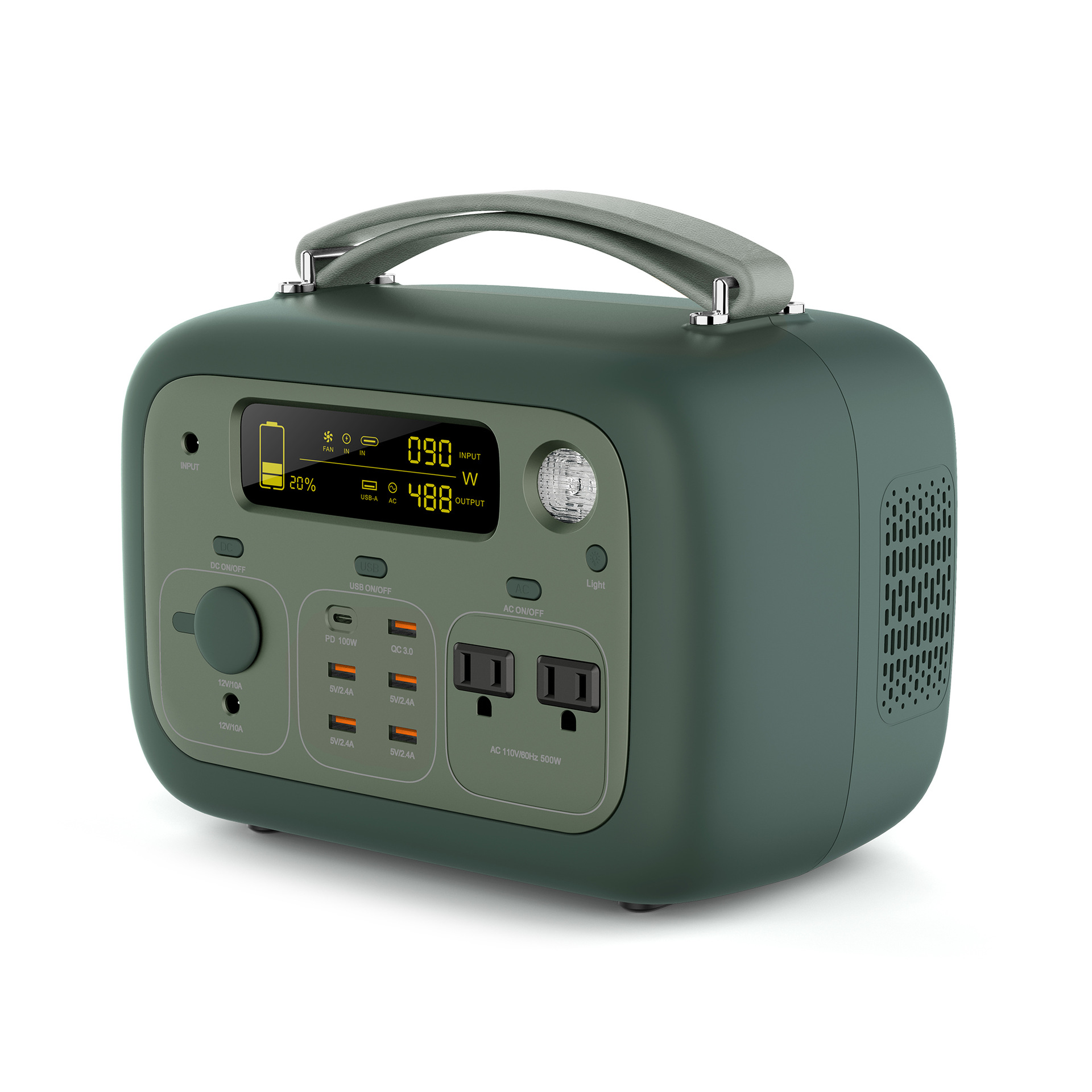 储能电源户外便携式多功能大功率野外应急电源美日欧英中OEM厂家