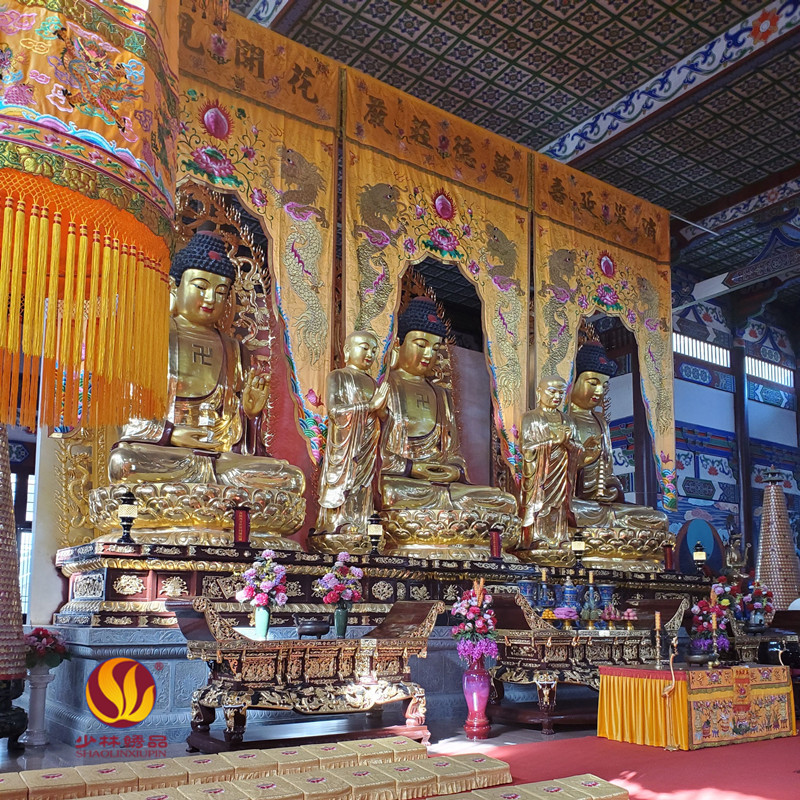 少林绣品潮绣刺绣经幡经幢幢幡宝盖龙门厂家直销|ms