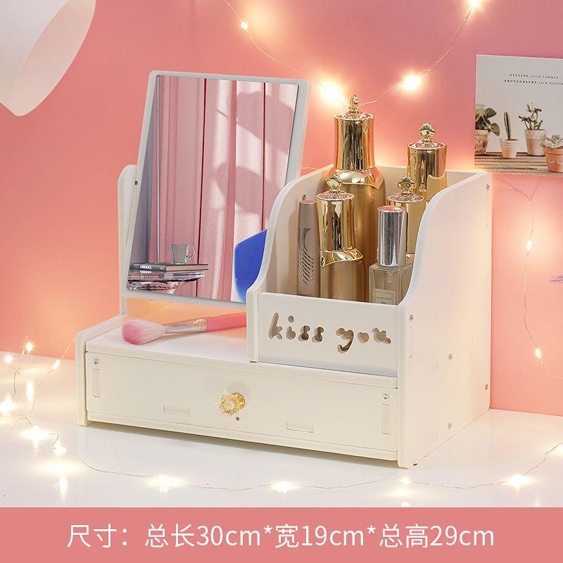 Espejo espejo de maquillaje tocador espejo de tocador escritorio de escritorio hogar dormitorio de estudiantes simple red de Internet nube espejo grande