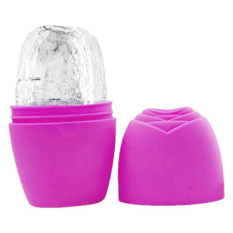 跨境硅胶冰敷玫瑰冰模按摩敷脸冰格美容仪降温脸部护理ice roller|undefined